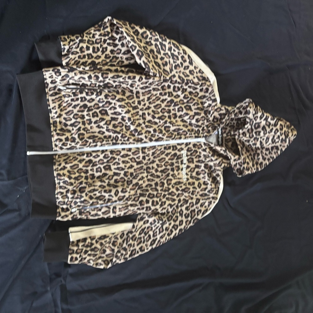 Palm Angels 2 piece  Leopard Print track suit